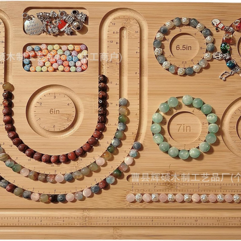 Laos on helmestega ehteplaadid käevõrude ja kaelakeede valmistamiseks, bambusest ehete disainiplaat, Hsinchu puidust kellad