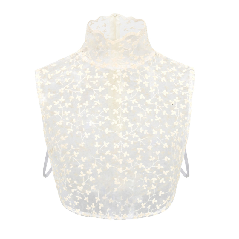 Piiriülene Amazon Retro võrgusilma pitsist tikitud varrukaga pitsist mansett, kvaliteetne väike Chaneli stiilis dekoratiivne käevarrukas