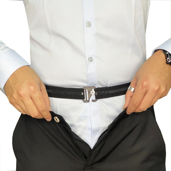 Ing Csúszásgátló rögzítő öv Üzleti ruha szegély Fix öv Könnyű, láthatatlan rugalmas öv Állítható hosszúságú öv