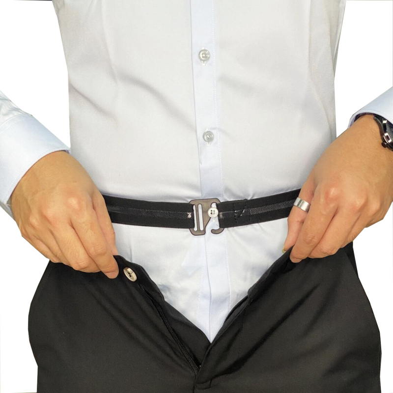 Ing Csúszásgátló rögzítő öv Üzleti ruha szegély Fix öv Könnyű, láthatatlan rugalmas öv Állítható hosszúságú öv