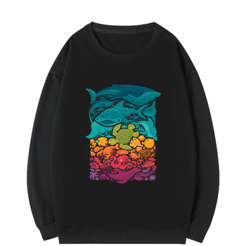 Amazon határokon átnyúló melegítő őszi és téli új divatos, minden mérkőzésre alkalmas, tengerész mintás melegítőfelső raktáron