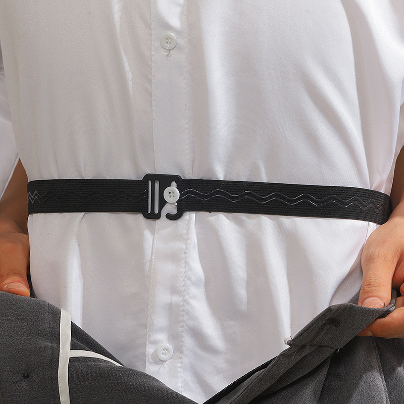 Traper košulja, neklizajuća elastična, bešavni rastezljivi muški i ženski remen oko struka, muški poslovni remen, eksplozije