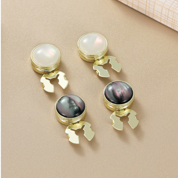 Europa i Sjedinjene Države prekogranične nove modne manžete s mačjim okom i kamenom temperamenta za muškarce i žene, obične ukrasne manžete za košulje