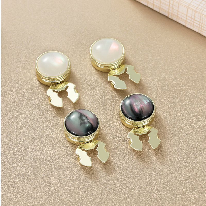 Europa i Sjedinjene Države prekogranične nove modne manžete s mačjim okom i kamenom temperamenta za muškarce i žene, obične ukrasne manžete za košulje