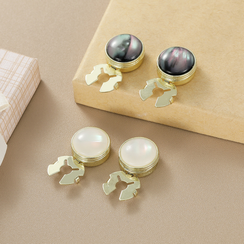 Europa i Sjedinjene Države prekogranične nove modne manžete s mačjim okom i kamenom temperamenta za muškarce i žene, obične ukrasne manžete za košulje