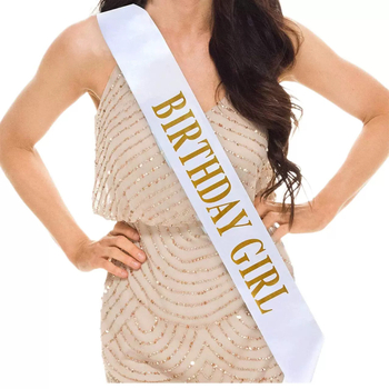 Κορίτσια πάρτι γενεθλίων μαύρο και άσπρο ροζ χρυσό κοστούμι Ding με τιράντες ώμου γενεθλίων girly εθιμοτυπική ζώνη χονδρικής