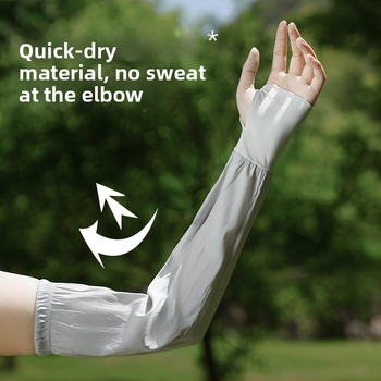 Naistele mõeldud suvised õues jalgrattasõiduks mõeldud siidist päikesekaitsekreemi varrukad, tipptasemel, jääkülmad, hingavad, UV-vastased, lihtsad ja mitmekülgsed jääkreemi varrukad