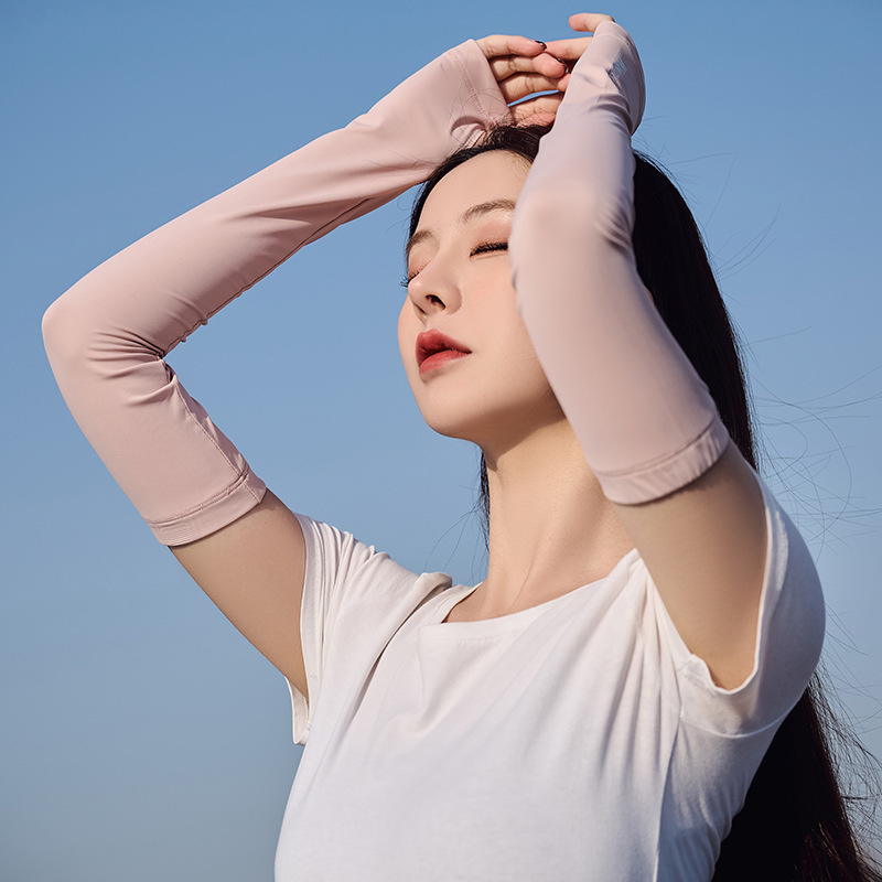 Nyári naptej, jég, selyem, női, UV-védő maszk, napellenző, lélegző, lovaglófátyol, jég, férfi maszk