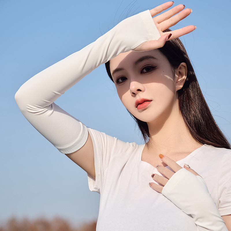 Nyári naptej, jég, selyem, női, UV-védő maszk, napellenző, lélegző, lovaglófátyol, jég, férfi maszk