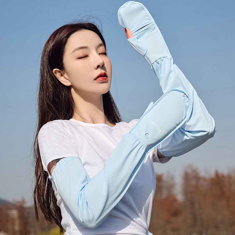 Nyári naptej, jég, selyem, női, UV-védő maszk, napellenző, lélegző, lovaglófátyol, jég, férfi maszk