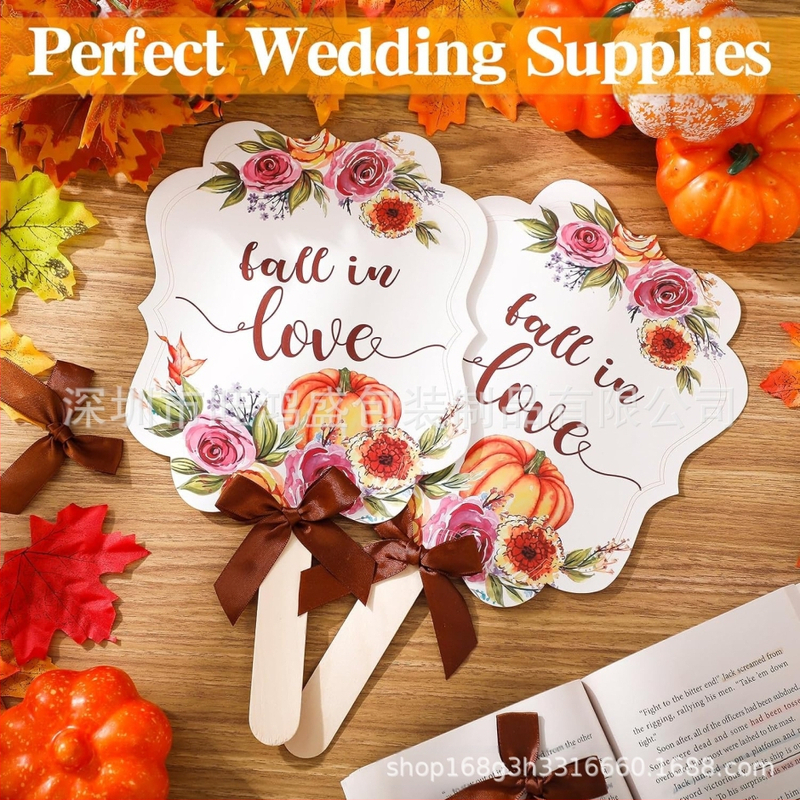 Гореща разпродажба на сватбени хартиени ветрила за цветя, придружаващи церемония, сватбено тържество, парти