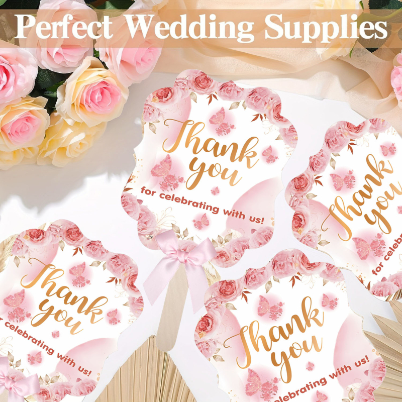 Karšto išpardavimo vestuvių gėlių popierinis vėduoklis, lydintis ceremoniją vestuvių vakarėlio vakarėlio vėduoklis