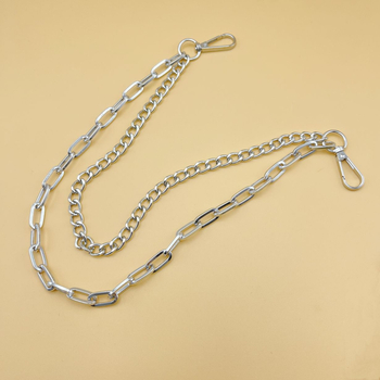 Euroopa ja Ameerika piiriülesed ehted, personaalsed lihtsad populaarsed metallketid, mitmekihilised vöökohad, naiste punk-tänavavõludega teksade rippkett