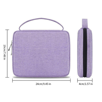 „Amazon“ tarpvalstybinis karšto pardavimo 20 lizdų laikrodžių dirželių laikymo krepšys nešiojamas duomenų kabelio laikymo krepšys