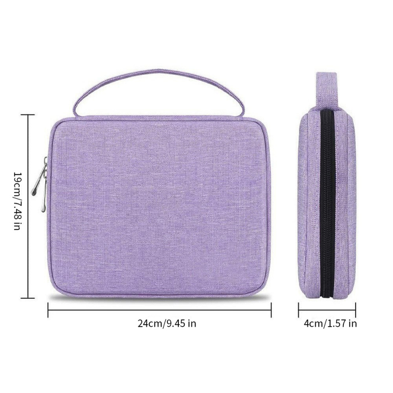 „Amazon“ tarpvalstybinis karšto pardavimo 20 lizdų laikrodžių dirželių laikymo krepšys nešiojamas duomenų kabelio laikymo krepšys