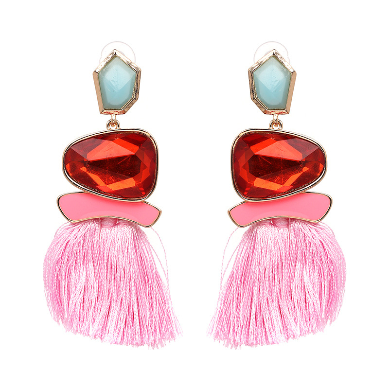 Kutais puošti auskarai iš Europos ir Jungtinių Valstijų karštų rubinų auskarų iš „National Wind“ auskarų papuošalų, parduodami didmeninėje gamykloje vietoje, tiesioginiai pardavimai iš Yiwu.