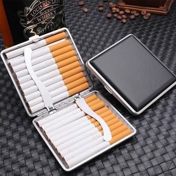 Dāvana Ar rokām tīta augstas klases cigarete Cigarešu kaste Vidēja izmēra cigarete Cigarete Cigarešu 20 Uzglabāšanas kaste Pārnēsājama Vīriešu Vienkārša