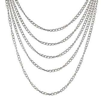 Európai és amerikai határokon átnyúló ékszerek divatos fém lánc deréklánc Női egyszerű retro többrétegű testlánc gyártók nagykereskedelem