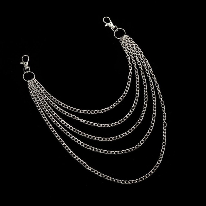 Európai és amerikai határokon átnyúló ékszerek divatos fém lánc deréklánc Női egyszerű retro többrétegű testlánc gyártók nagykereskedelem