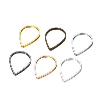 Variniai korėjietiški minimalistiniai geometrinių figūrų auskarai, pakabukas, K aukso vandens lašo „pasidaryk pats“ papuošalų aksesuarai, didmeninė prekyba