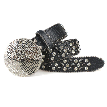 Uniszex öv, strasszokkal berakott, európai és amerikai öv, punk, hiphop, széles öv, utcai stílusú öv, keresztpántos öv
