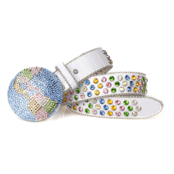 Uniszex öv, strasszokkal berakott, európai és amerikai öv, punk, hiphop, széles öv, utcai stílusú öv, keresztpántos öv