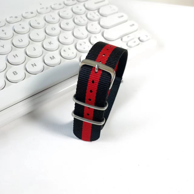 Ceas universal cu trei inele din material nailon, cu o varietate de culori, mărimi multiple, stil casual la modă, pentru băieți și fete.