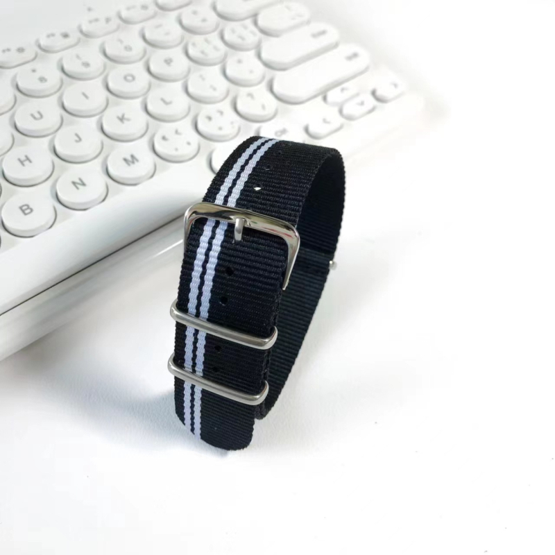 Ceas universal cu trei inele din material nailon, cu o varietate de culori, mărimi multiple, stil casual la modă, pentru băieți și fete.