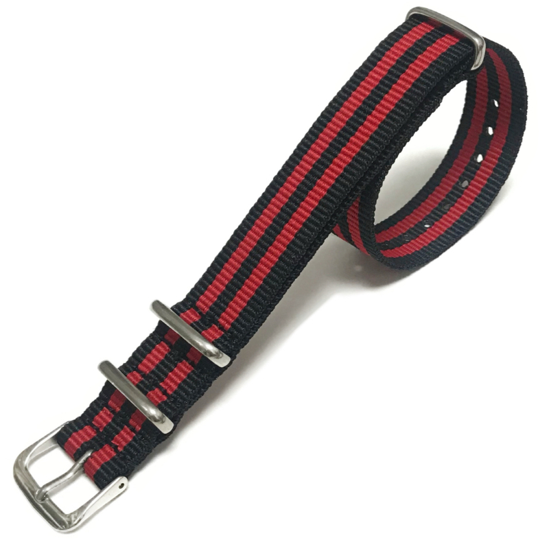 Ceas universal cu trei inele din material nailon, cu o varietate de culori, mărimi multiple, stil casual la modă, pentru băieți și fete.