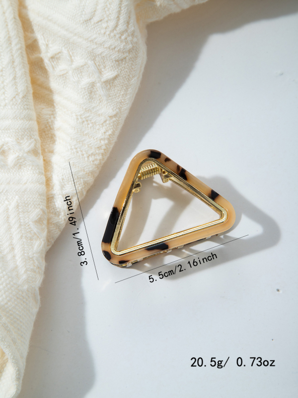 Hualino tarpvalstybinis trikampio formos lydinio laikiklis, disko formos plaukų segtukas, vidutinio dydžio tuščiaviduris dryžuotas plaukų segtukas, temperamentingas acto rūgšties laikiklis