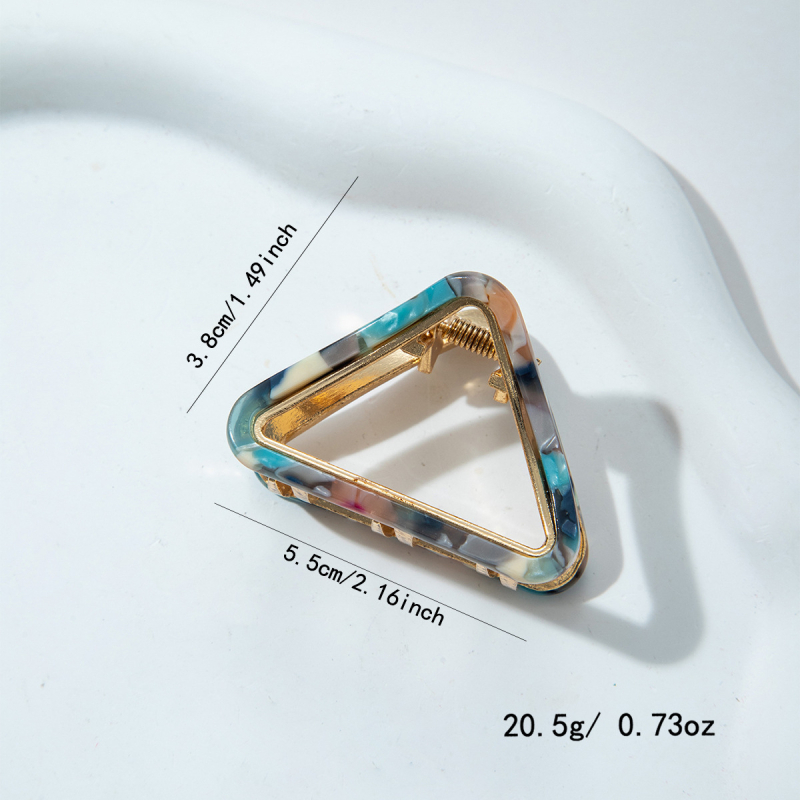 Hualino tarpvalstybinis trikampio formos lydinio laikiklis, disko formos plaukų segtukas, vidutinio dydžio tuščiaviduris dryžuotas plaukų segtukas, temperamentingas acto rūgšties laikiklis