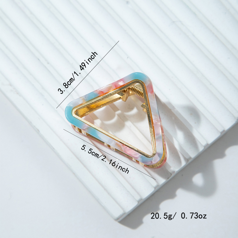 Hualino tarpvalstybinis trikampio formos lydinio laikiklis, disko formos plaukų segtukas, vidutinio dydžio tuščiaviduris dryžuotas plaukų segtukas, temperamentingas acto rūgšties laikiklis