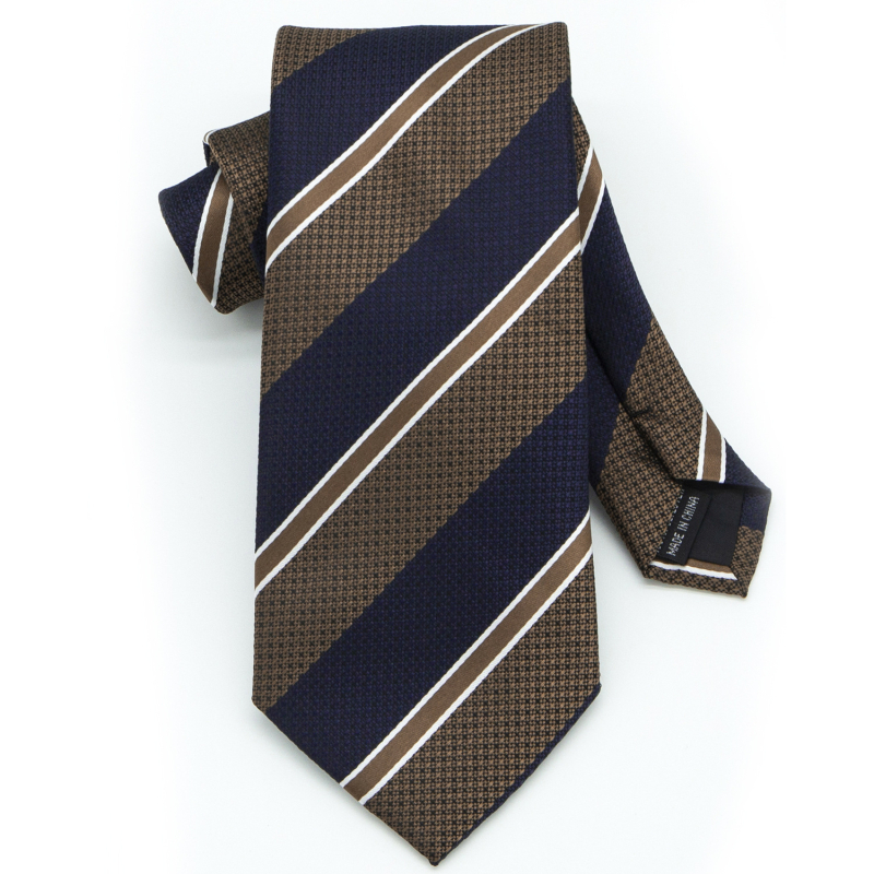 Didmeninė prekyba japoniškais ir korėjietiškais dryžuotais vintažiniais kaklaraiščiais, 8 cm, rankų darbo klasikiniais dalykiniais kaklaraiščiais, klasikinio dalykinio stiliaus