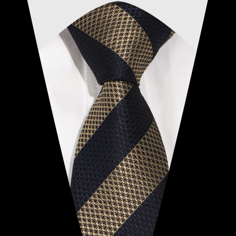 Didmeninė prekyba japoniškais ir korėjietiškais dryžuotais vintažiniais kaklaraiščiais, 8 cm, rankų darbo klasikiniais dalykiniais kaklaraiščiais, klasikinio dalykinio stiliaus