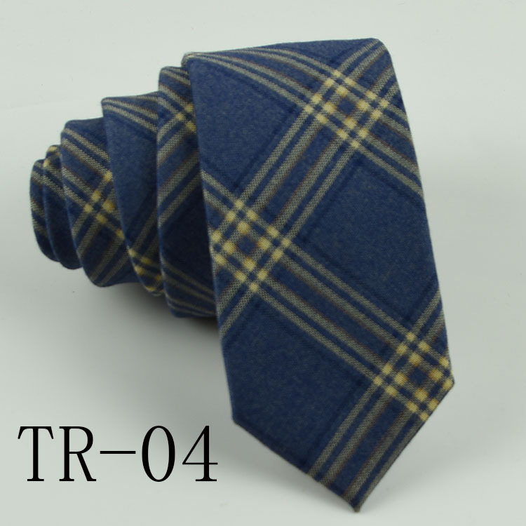 Vyriška madinga kasdienio, preppy stiliaus mokyklinė uniforma, korėjietiško stiliaus, siaura, 6 cm medvilninė languota kaklaraiščio pakuotė, gamintojo paruošta sandėlyje