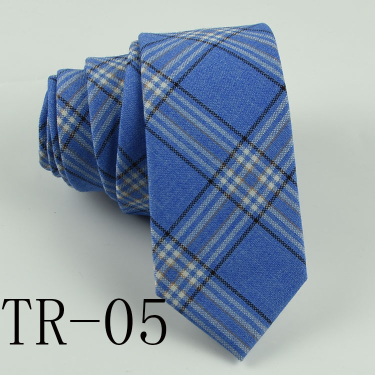 Vyriška madinga kasdienio, preppy stiliaus mokyklinė uniforma, korėjietiško stiliaus, siaura, 6 cm medvilninė languota kaklaraiščio pakuotė, gamintojo paruošta sandėlyje