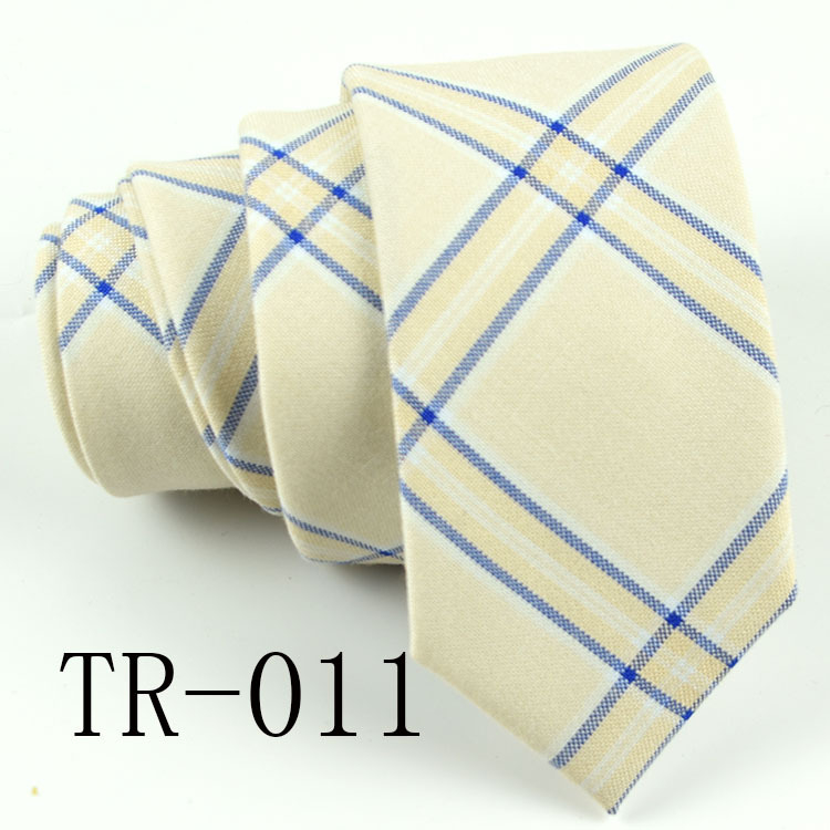 Vyriška madinga kasdienio, preppy stiliaus mokyklinė uniforma, korėjietiško stiliaus, siaura, 6 cm medvilninė languota kaklaraiščio pakuotė, gamintojo paruošta sandėlyje