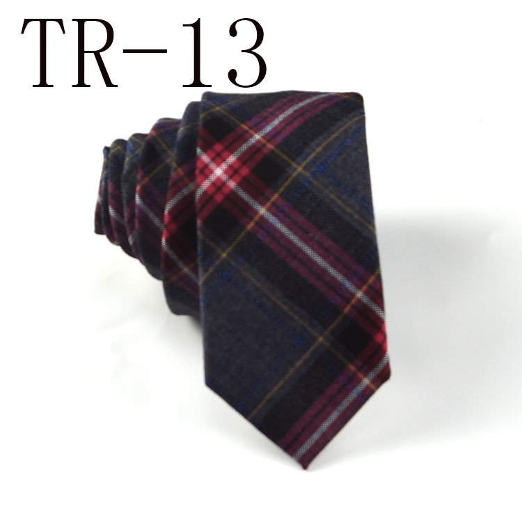 Vyriška madinga kasdienio, preppy stiliaus mokyklinė uniforma, korėjietiško stiliaus, siaura, 6 cm medvilninė languota kaklaraiščio pakuotė, gamintojo paruošta sandėlyje