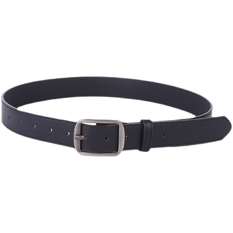 Internetes híresség luxus öv retro sokoldalú farmer dekoráció diák matt ezüst nadrágöv unisex öv