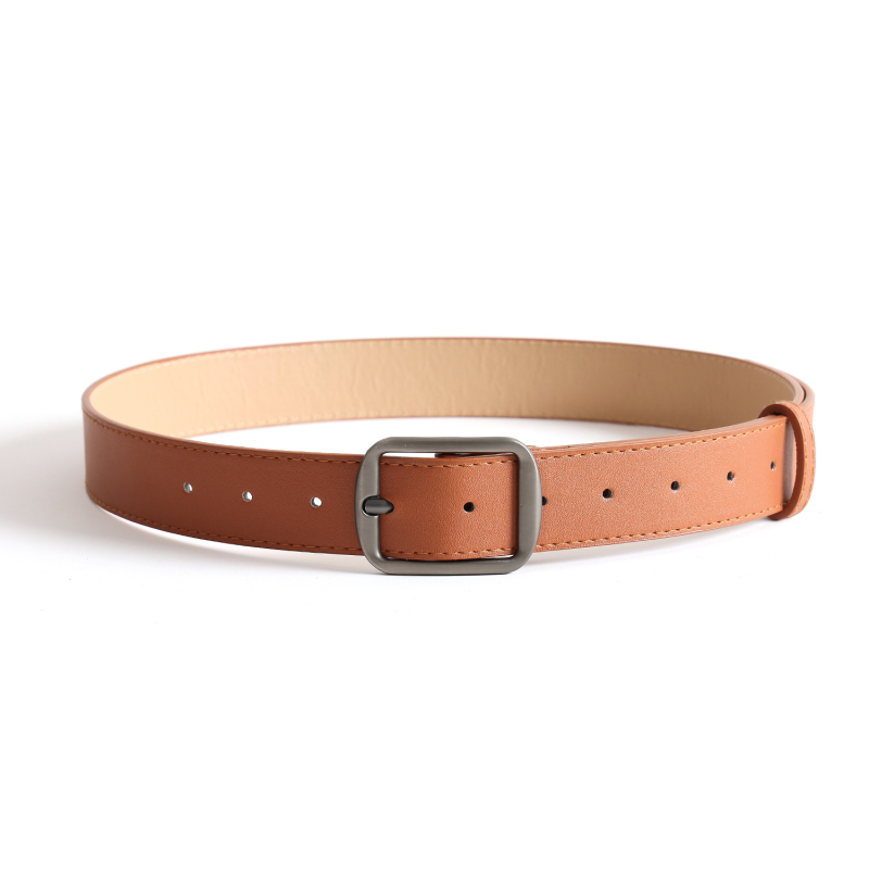 Internetes híresség luxus öv retro sokoldalú farmer dekoráció diák matt ezüst nadrágöv unisex öv