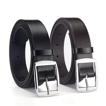 Új férfi fém tűs csatos öv, divatos, lezser, egyszerű öv, mindenhez illő tűs csatos dekoratív farmeröv férfiaknak
