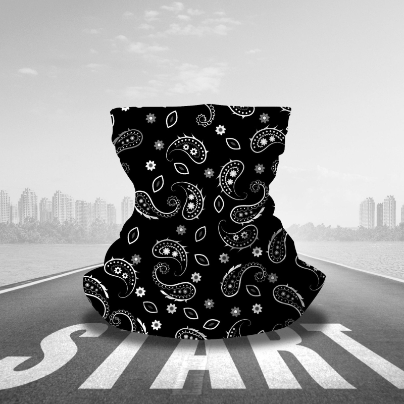 Nyomtatott kesudió virágos határokon átnyúló naptej horgász lovaglósál maszk háromszög alakú sál jég selyem amazon kapucni huzat