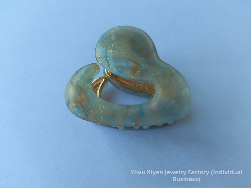 Naujas acto rūgšties plaukų segtukas netaisyklingas metalinis pusiau surišamas plaukų segtukas temperamentingas plaukų segtukas mažas griebtuvas pušies uodegos plaukų segtukas ryklio segtukas