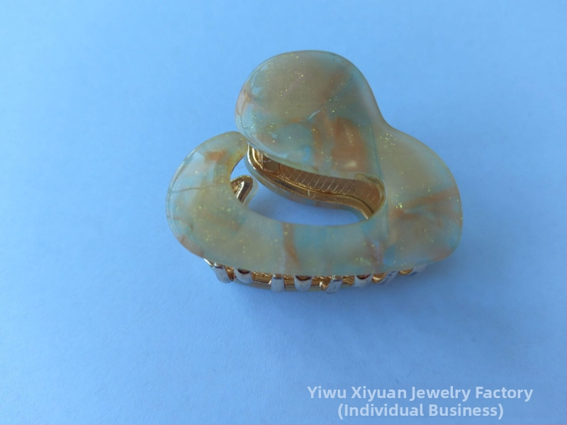 Naujas acto rūgšties plaukų segtukas netaisyklingas metalinis pusiau surišamas plaukų segtukas temperamentingas plaukų segtukas mažas griebtuvas pušies uodegos plaukų segtukas ryklio segtukas