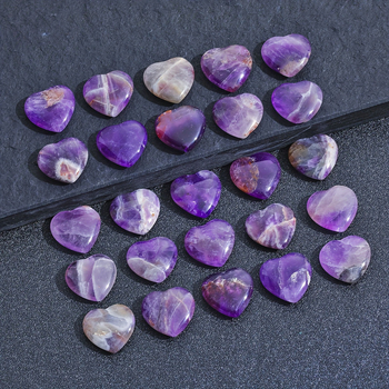 Piiriülene Amazonase 20mm ametüsti virsiku südamekristall, naturaalne kalliskivi, käsitöö, armastuse kaunistused, käsitöö