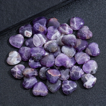 Piiriülene Amazonase 20mm ametüsti virsiku südamekristall, naturaalne kalliskivi, käsitöö, armastuse kaunistused, käsitöö