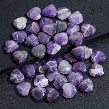 Piiriülene Amazonase 20mm ametüsti virsiku südamekristall, naturaalne kalliskivi, käsitöö, armastuse kaunistused, käsitöö