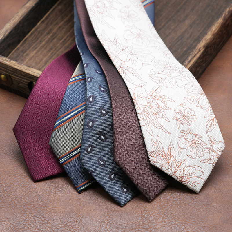 Vyriška suknelė su kaklaraiščiu, korėjietiško stiliaus, britiško Honkongo stiliaus, džentelmeniška, retro, 8 cm ranka surišama, verslo, studentų, darbo, mados, profesionali apranga