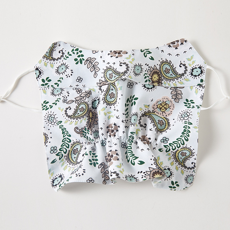 Nauja moteriška akių kampo apsauginė kaukė nuo saulės, skirta lauko sąlygoms, apsauganti nuo UV spindulių, kaklo apsauginė kaukė su medvilnės, anakardžių žiedų, kvėpuojanti kaukė