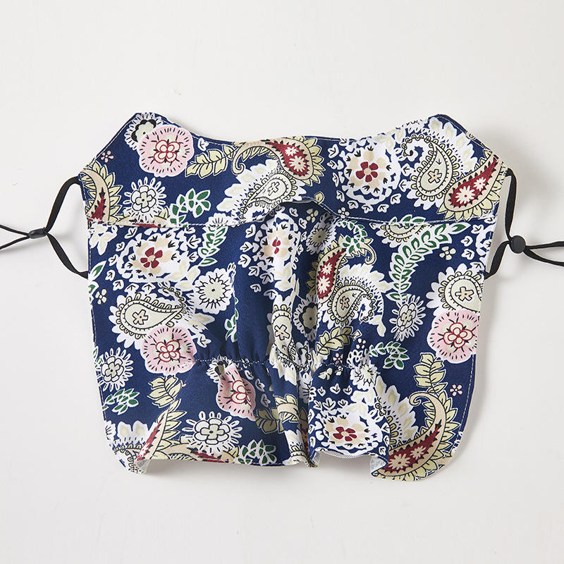 Nauja moteriška akių kampo apsauginė kaukė nuo saulės, skirta lauko sąlygoms, apsauganti nuo UV spindulių, kaklo apsauginė kaukė su medvilnės, anakardžių žiedų, kvėpuojanti kaukė